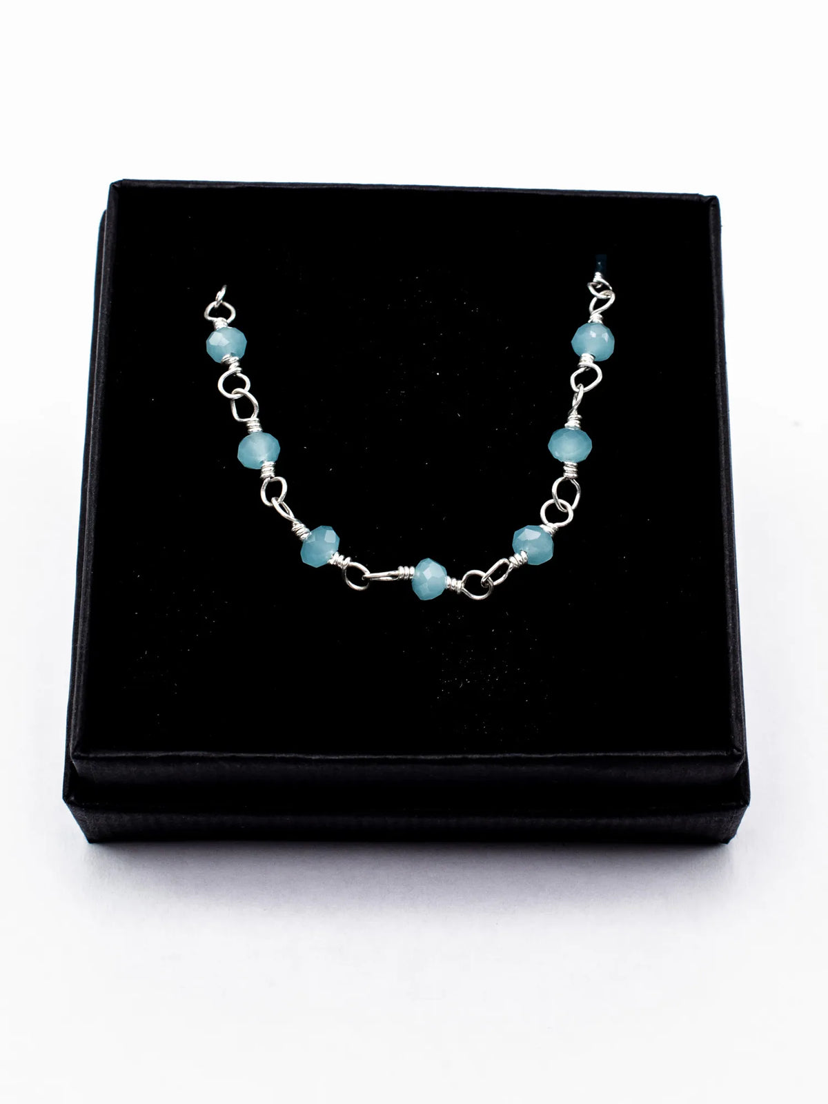 Roman necklace Claudia, sterling silver