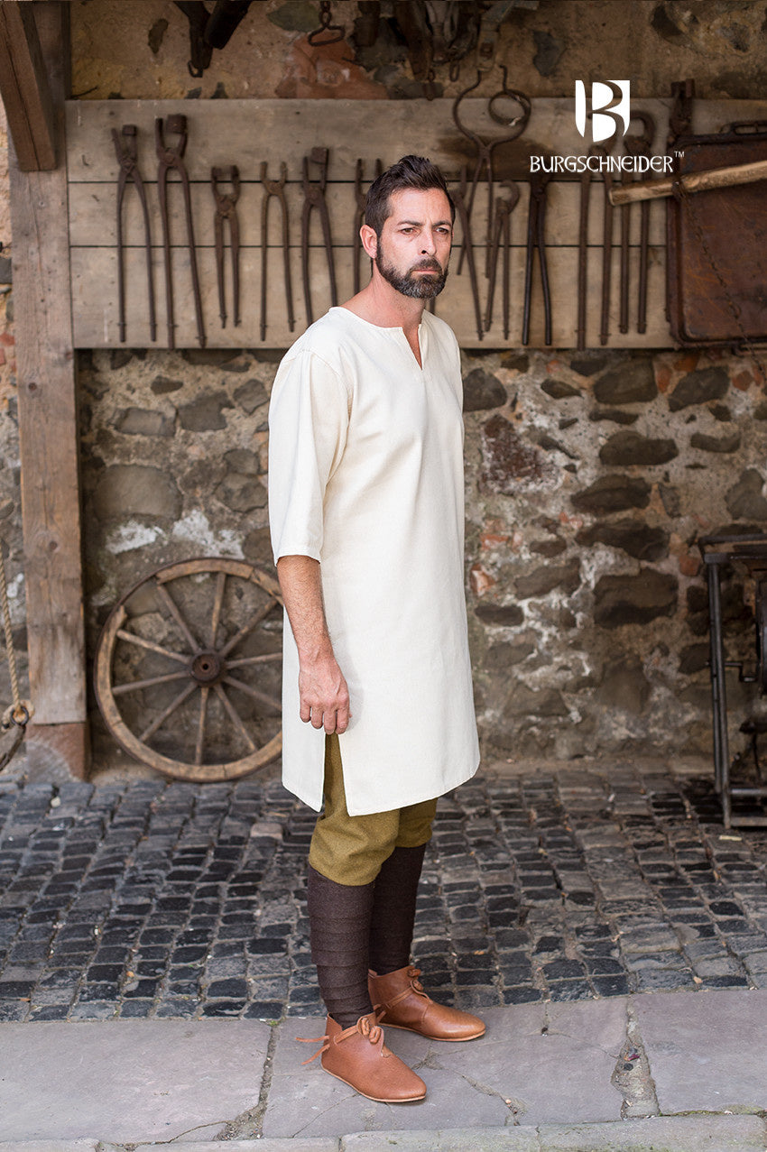 Undertunic Lofar, half-long sleeves, cream