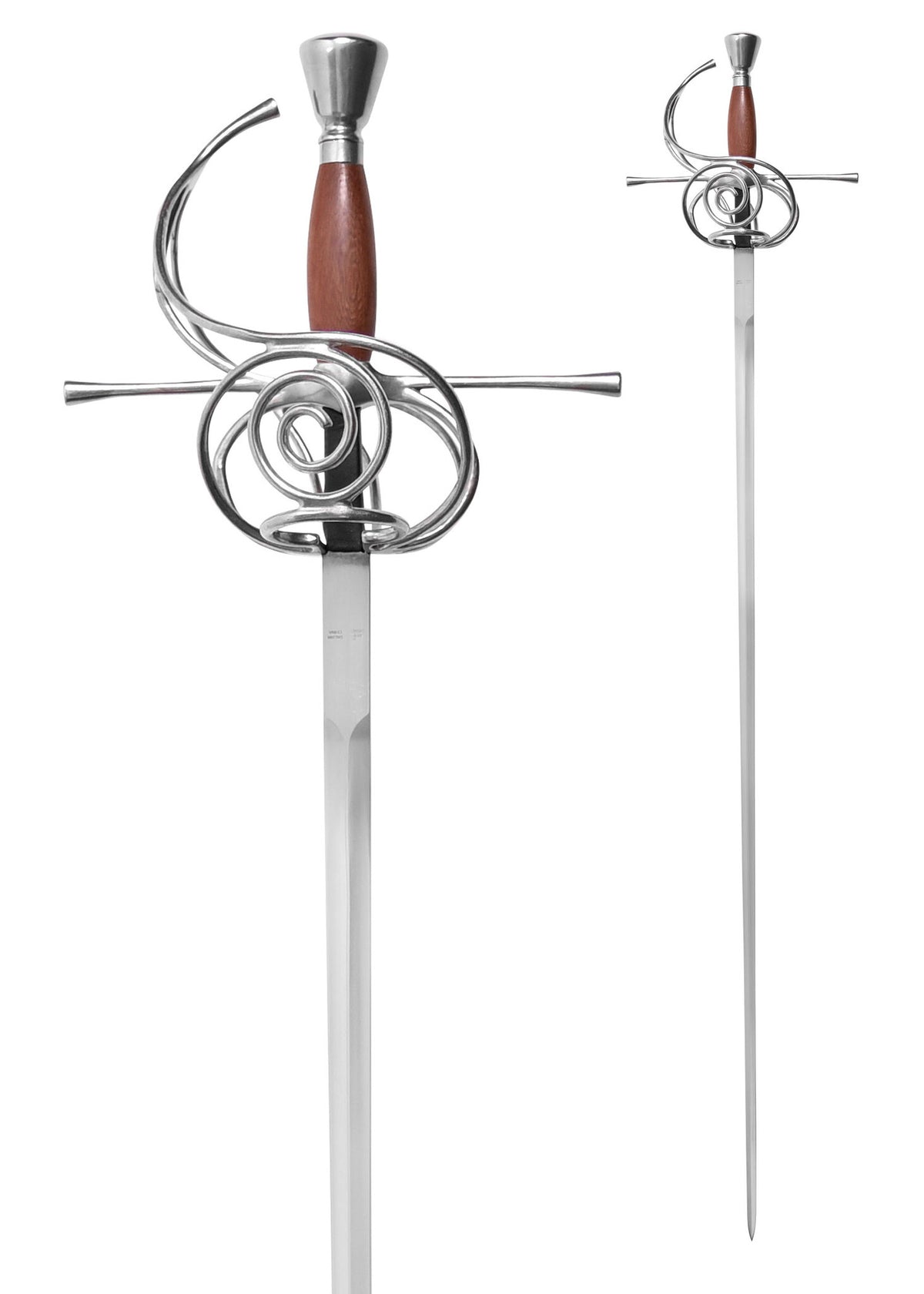 German rapier with turned hilt, sharp