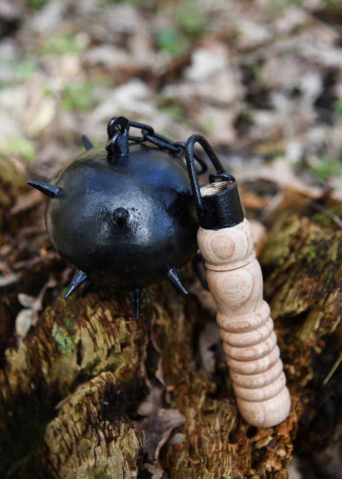 Flail with short handle