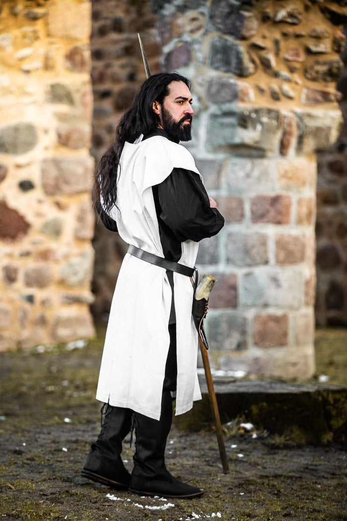 Surcoat men, white