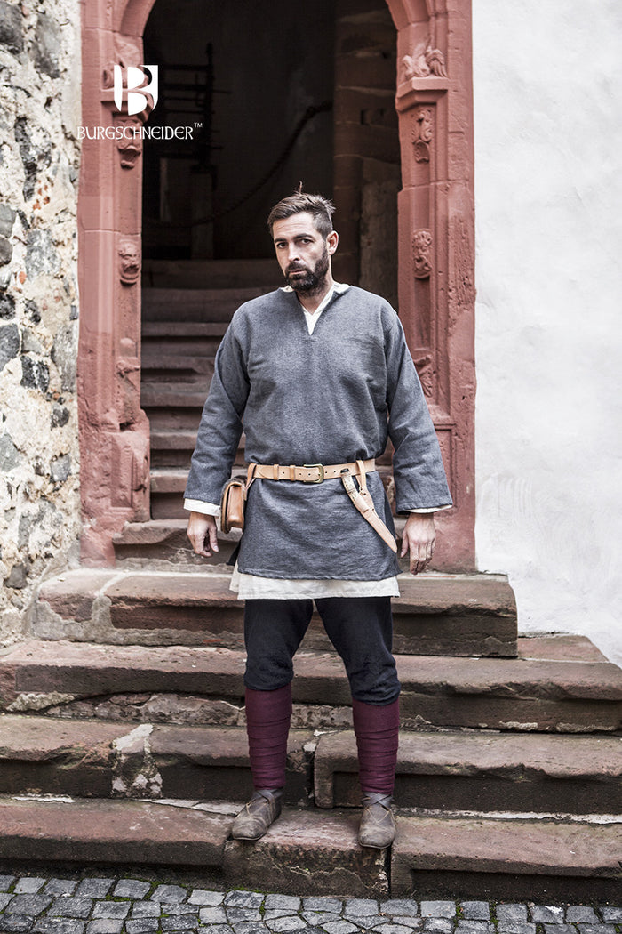 Viking tunic Erik, gray