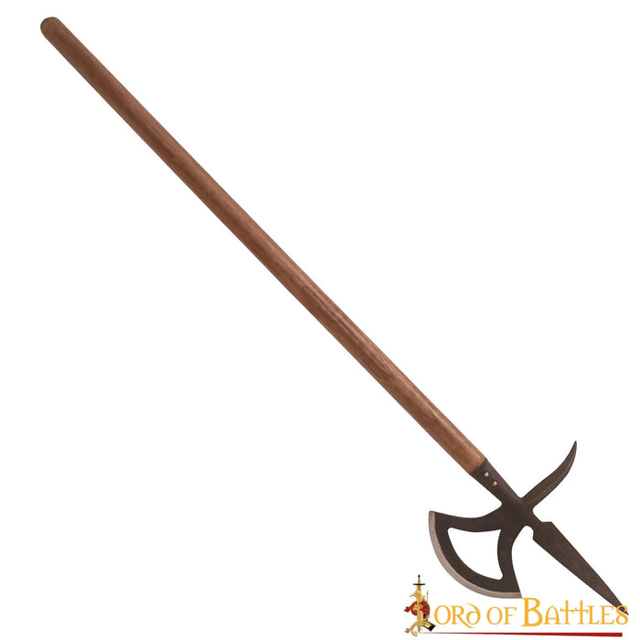 15th century poleaxe, semi-sharp