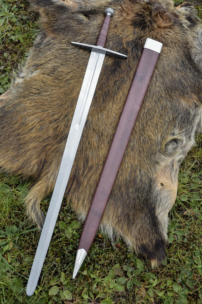 Hand-and-a-half sword Oakeshott type XIIIa, blunt (battle-ready)
