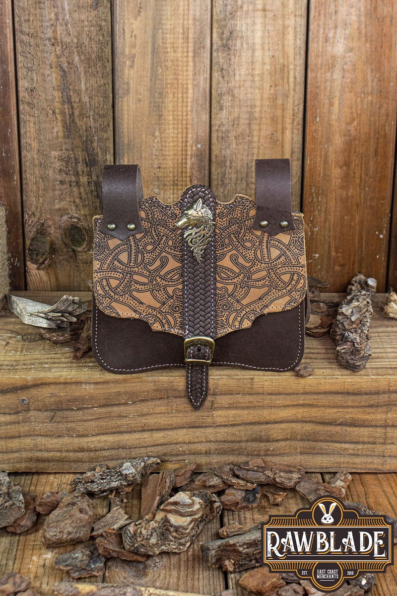 Lone Wolf Hakoon väska, brun