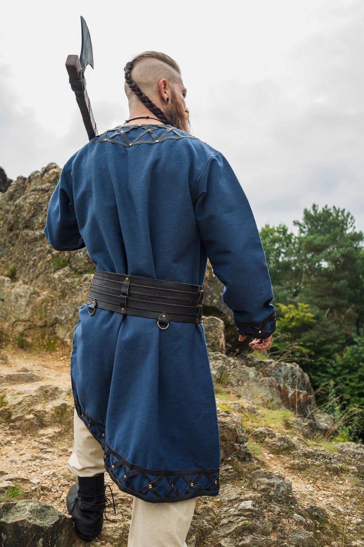 Tunic Viking Jarl Ragnvald, blue