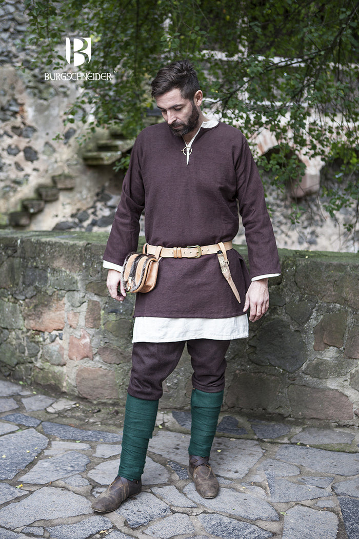 Viking tunic Erik, brown