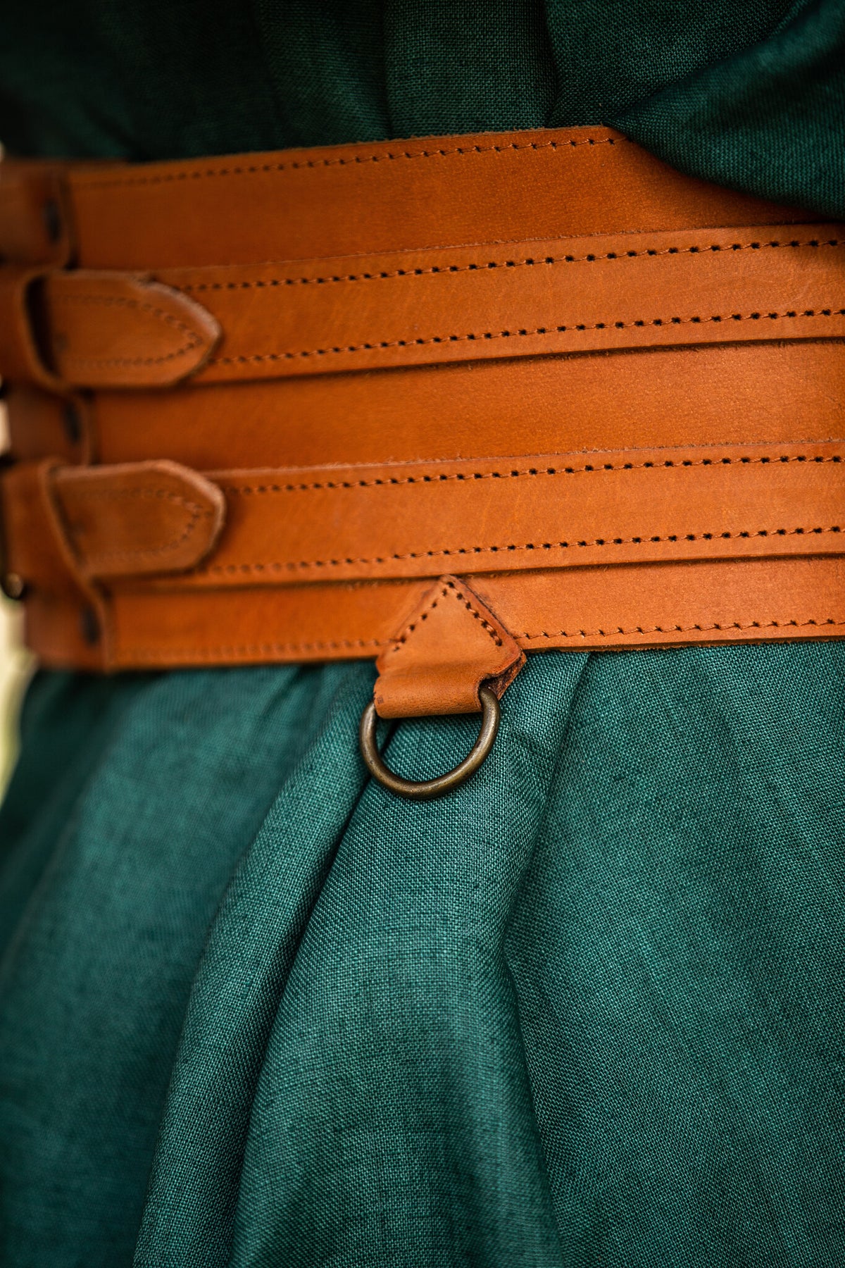 Viking belt Sif, brown