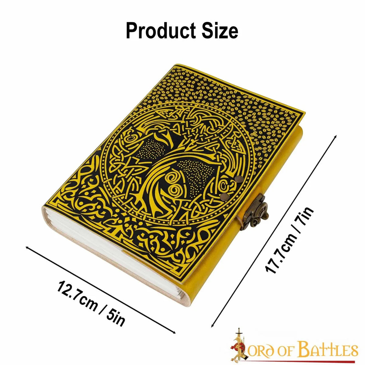 Leather book Celtic tree of life
