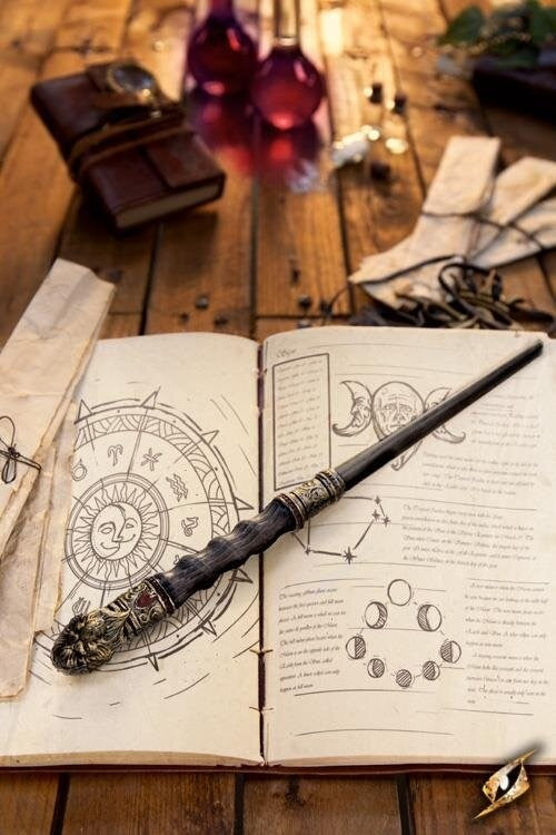 Zauberstab Salem, schwarz