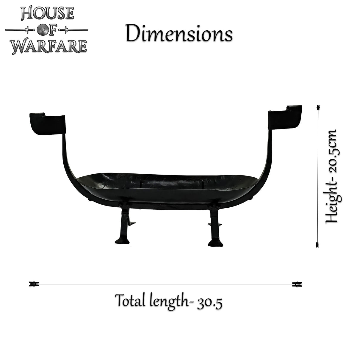 Candle holder Viking ship