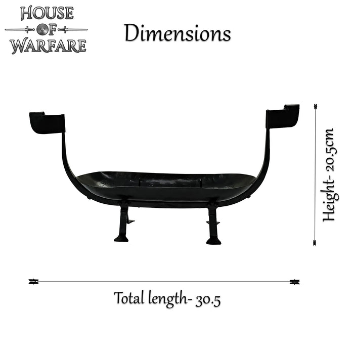 Candle holder Viking ship