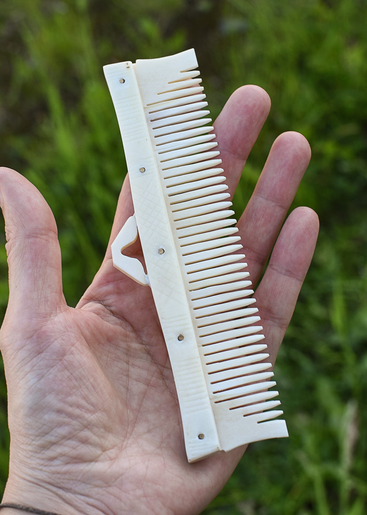 Medieval bone comb
