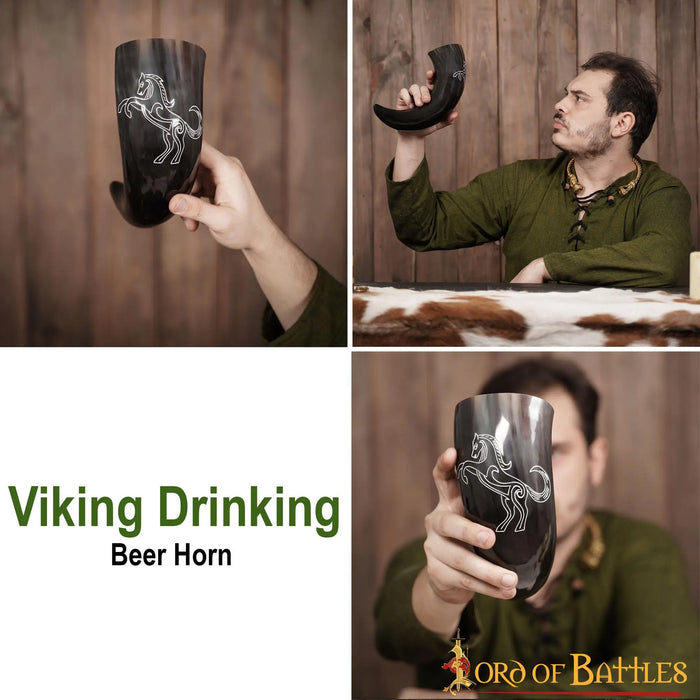 Celtic drinking horn Epona, 300-500 ml