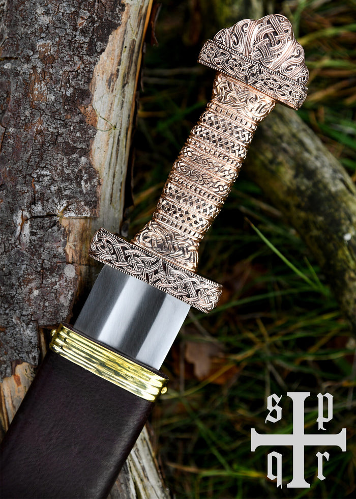 Vendel sword Gotland (Broa), 8th century, semi-sharp