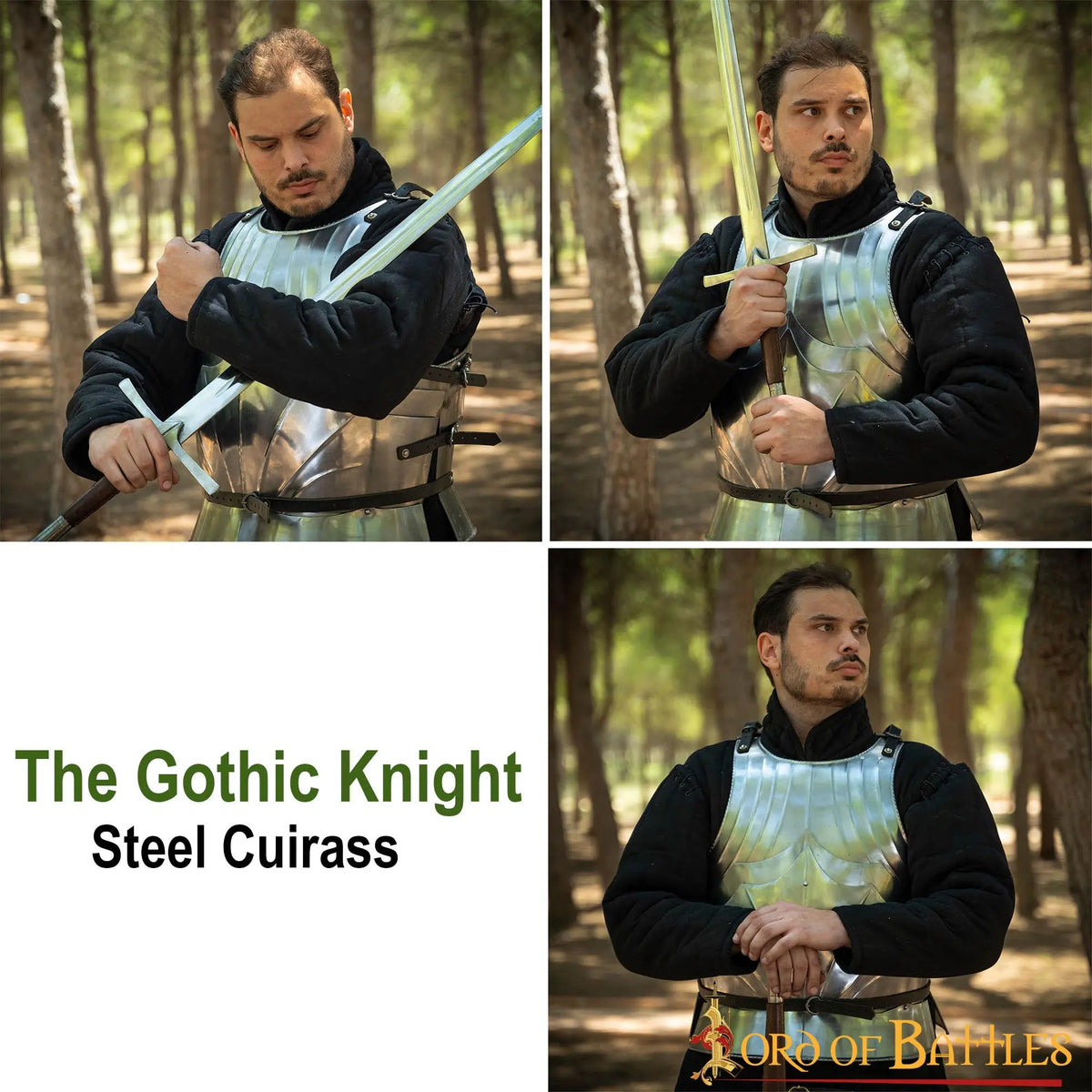 15th century Gothic cuirass, 1.2 mm