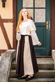 Baroque blouse, cream