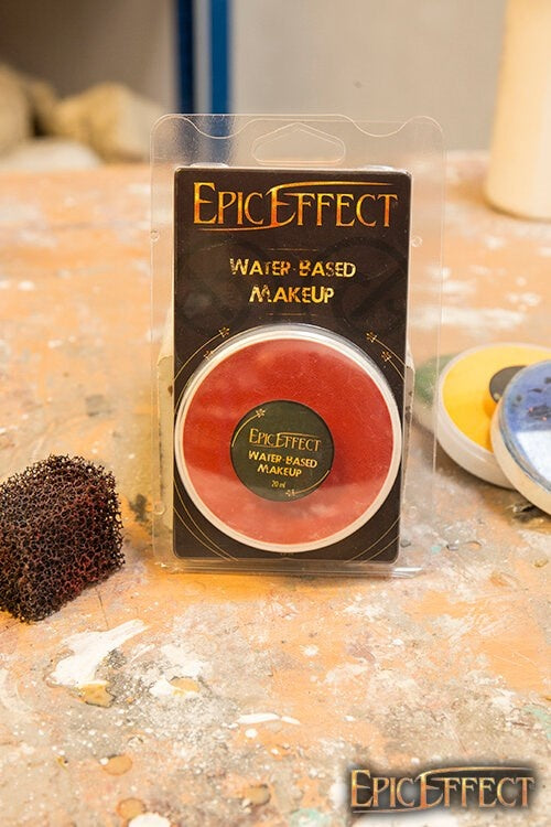 Epic Effect make-up bright red