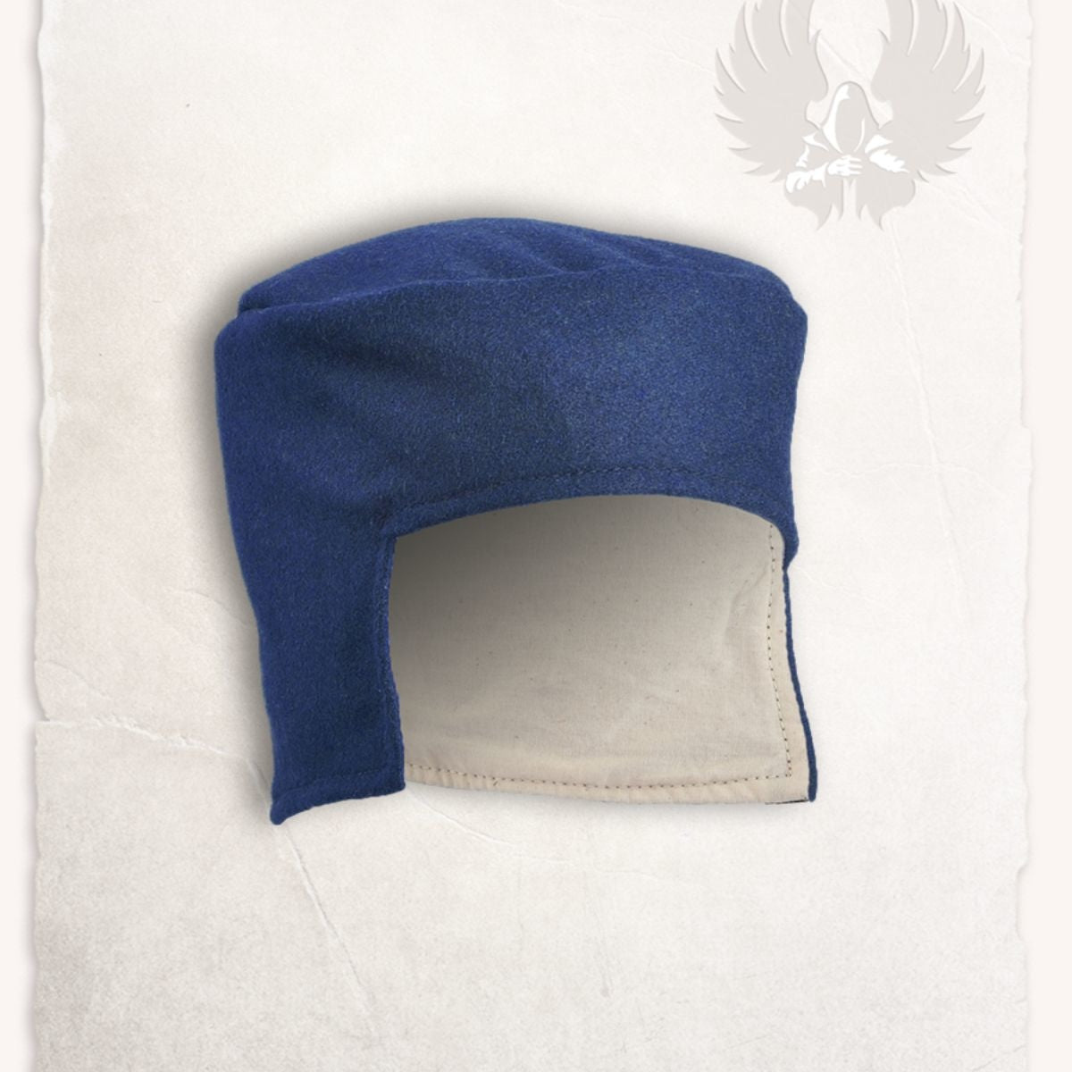 Renaissance cap Rafael, wool blend, blue