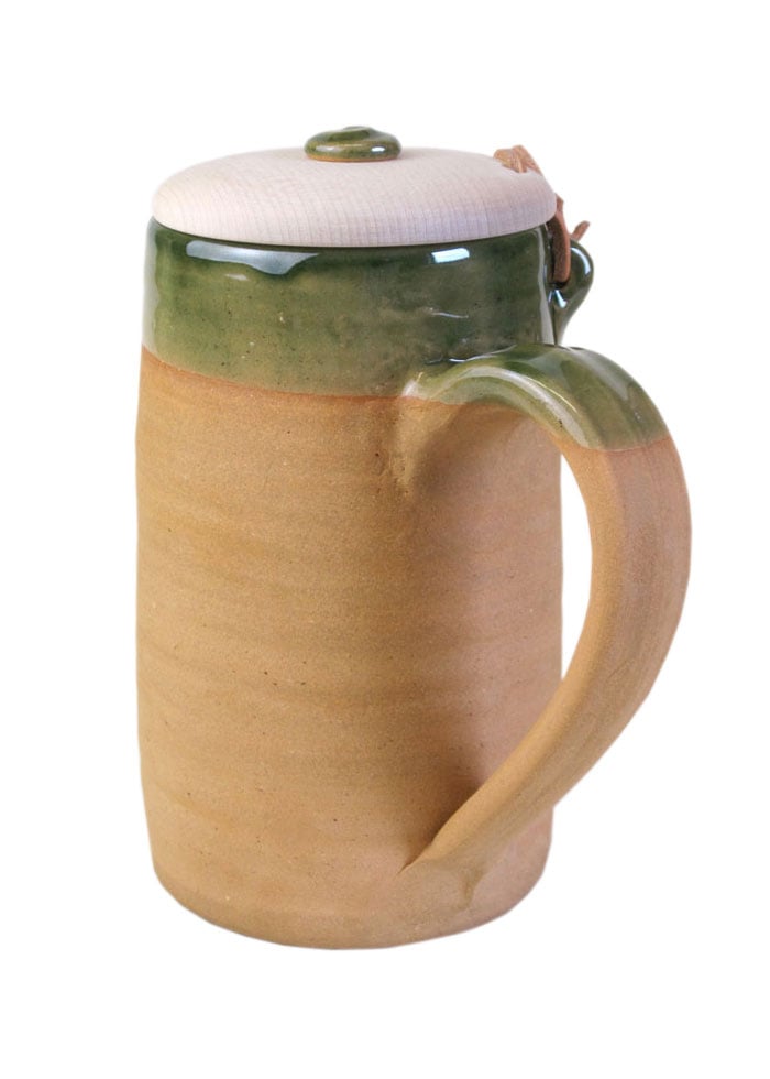Historical Beer Mug, 0.5l with wooden cap