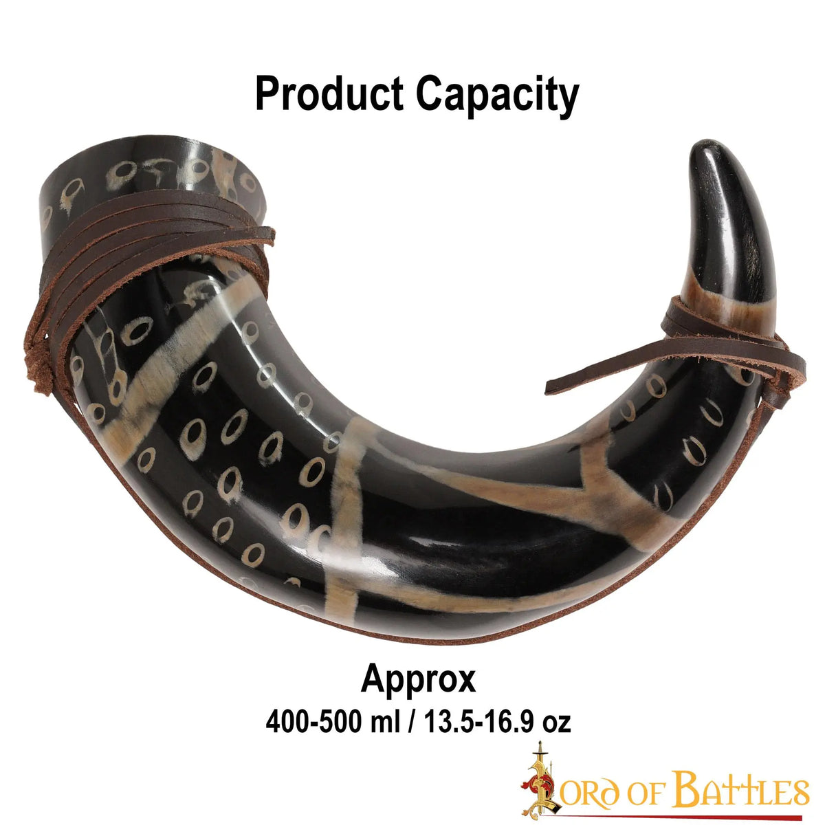 Neolithic drinking horn, 300-500 ml