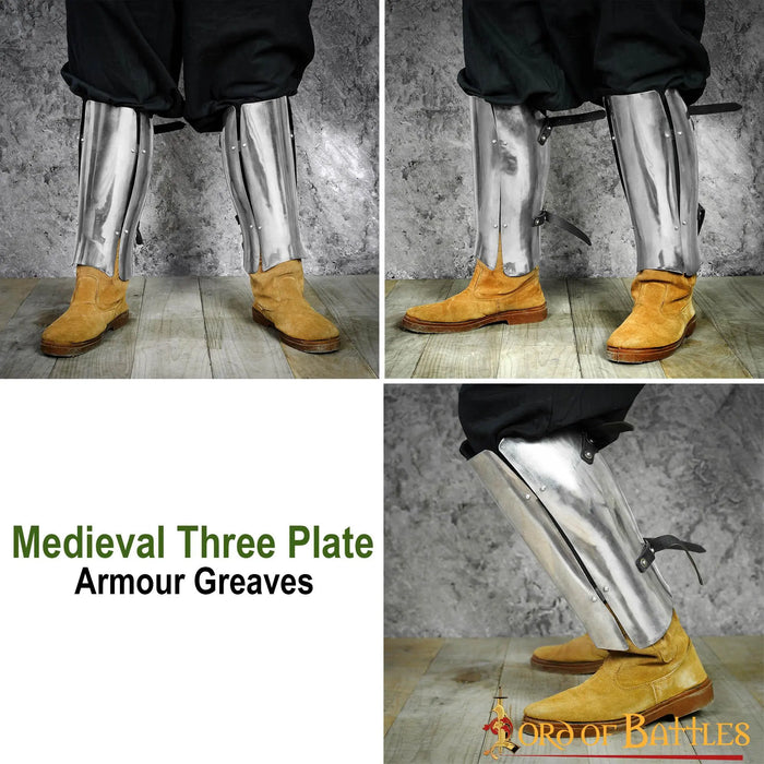 15th century greaves, 1.6 mm