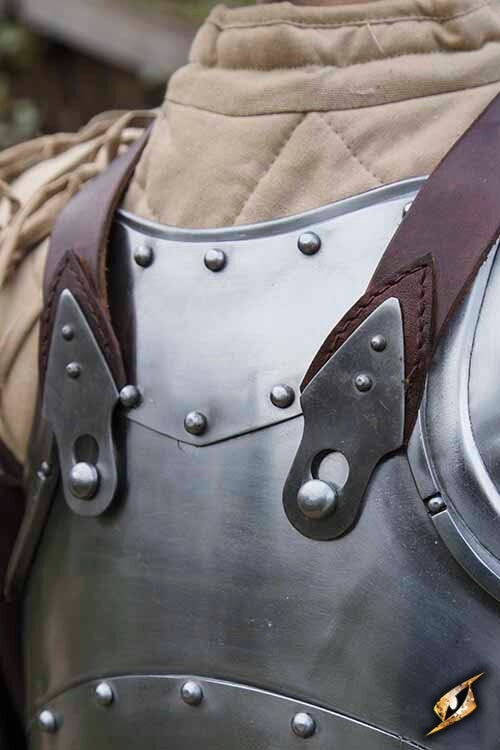 Merc steel-leather cuirass L/XL, 1 mm
