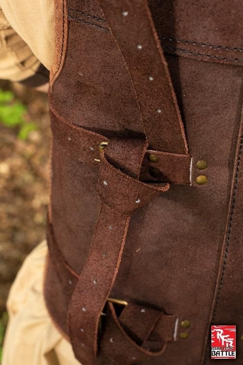 RFB Leather Viking Armour, Brown