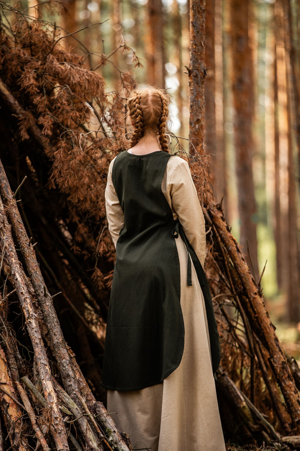 Surcoat Sigrid, green
