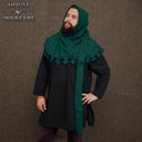 Late Medieval Liripipe Hood, Wool, Green