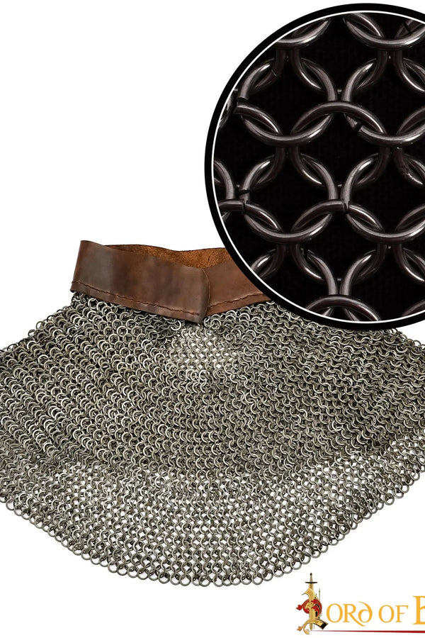 Chainmail standard, butted spring steel, 9 mm