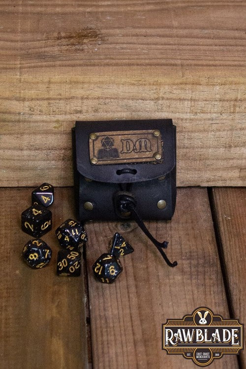 Dice bag with dice set, Dungeon Master