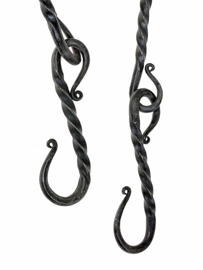 Kettle hook with multiple hooks, 58 cm