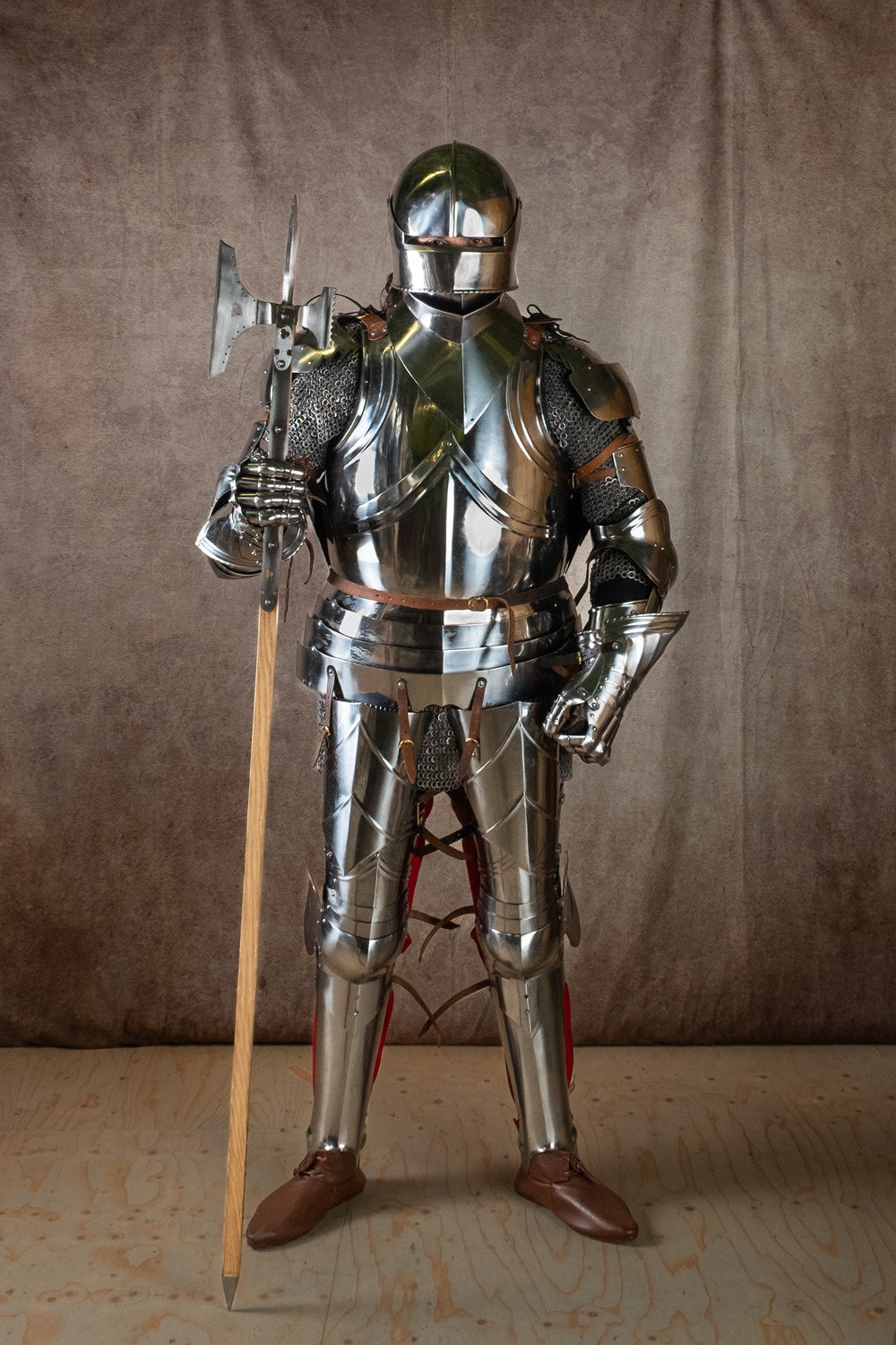 Swiss sallet (1490-1500), 1.6 mm (battle-ready)