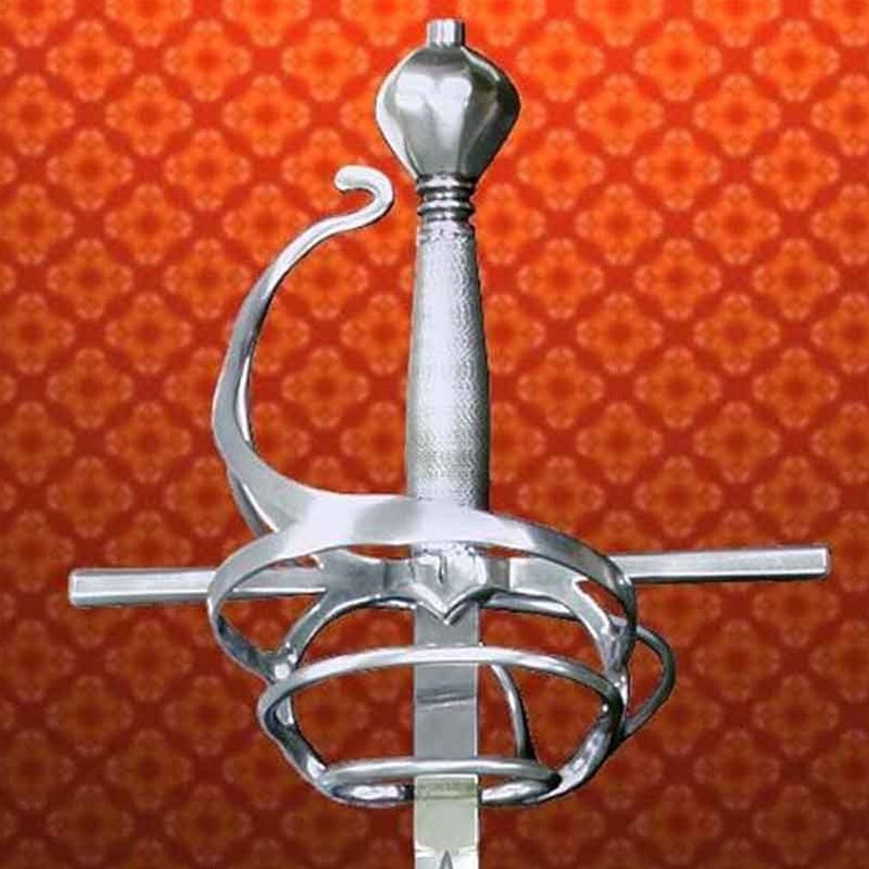 Italian rapier 17th century, semi-sharp