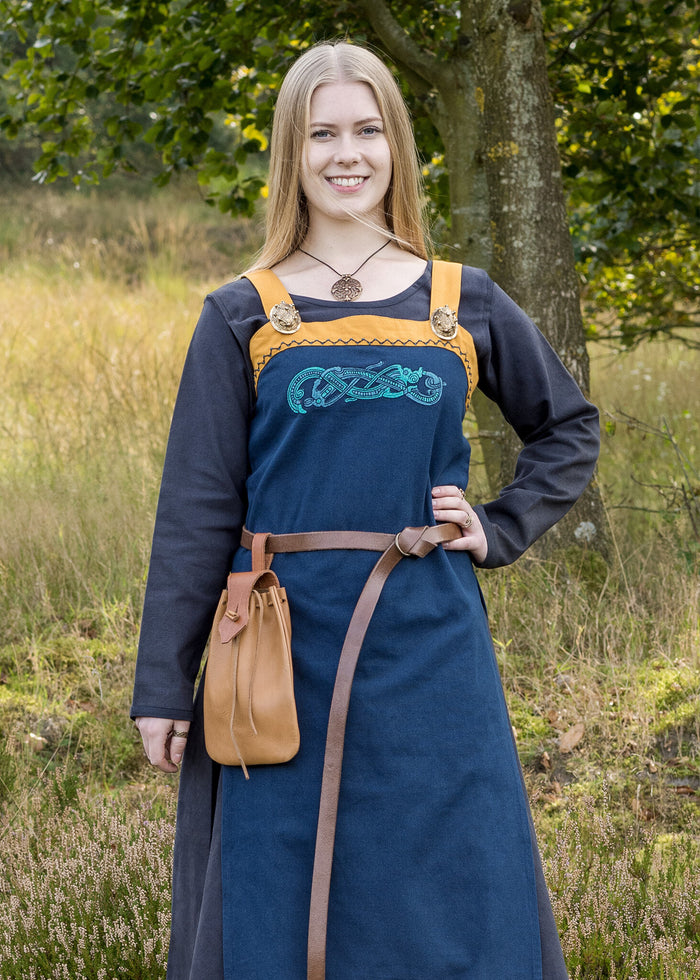 Hangeroc with Viking dragons, blue
