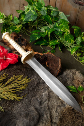 Gladiatorendolch Pompeji, halbscharf