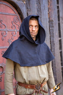 middelalderkaper Frodi, sort