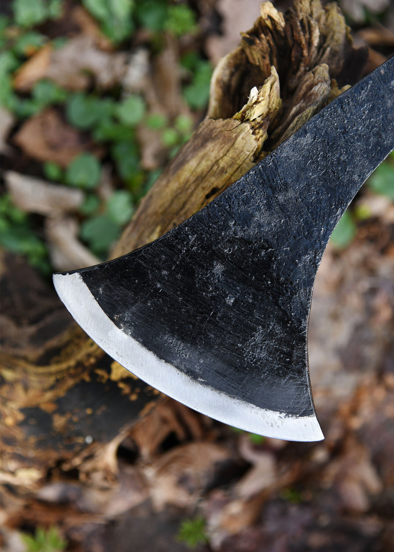 Duży topór miotany franciska, półostry