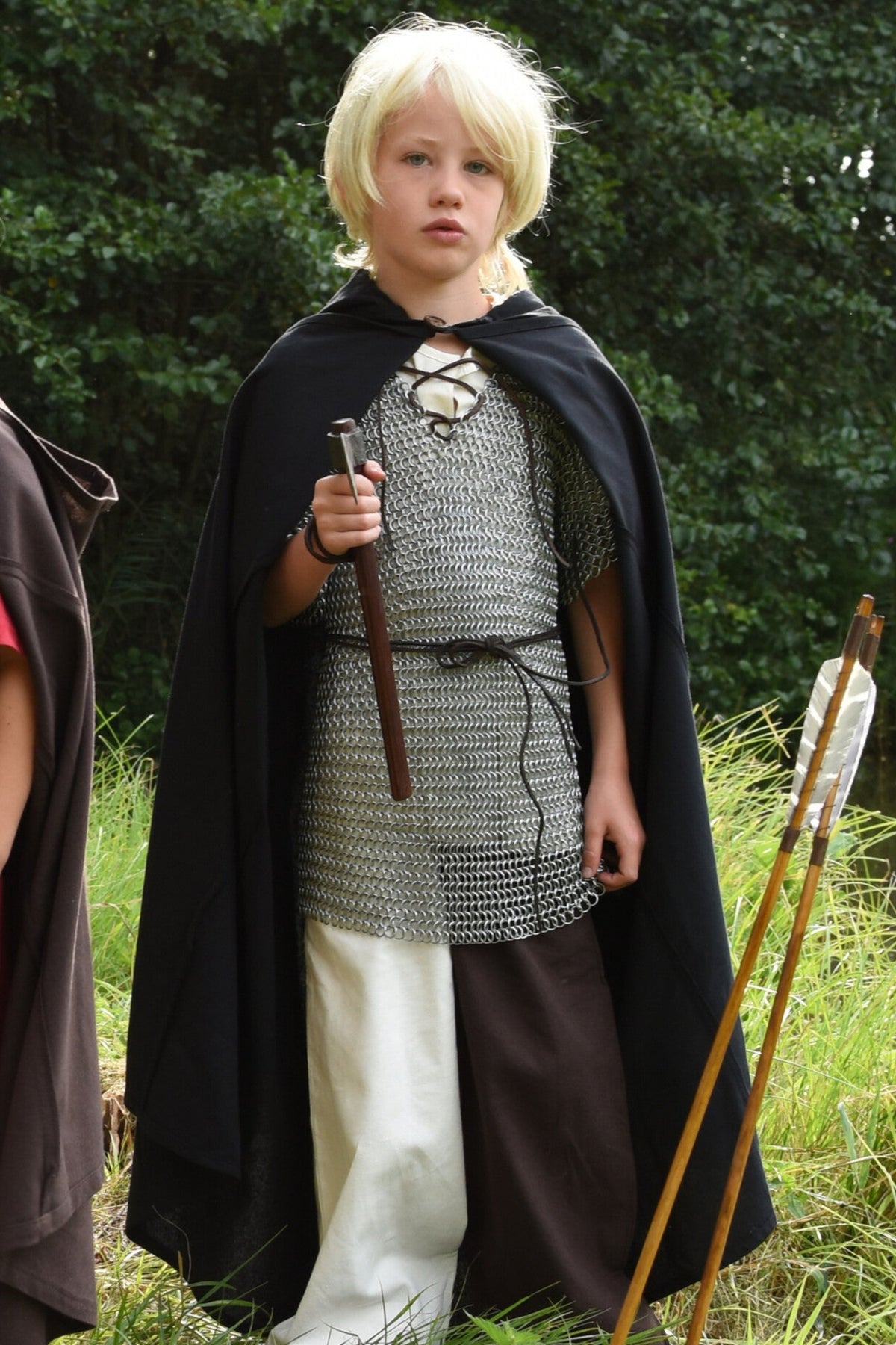 Kids cloak Arthur, black