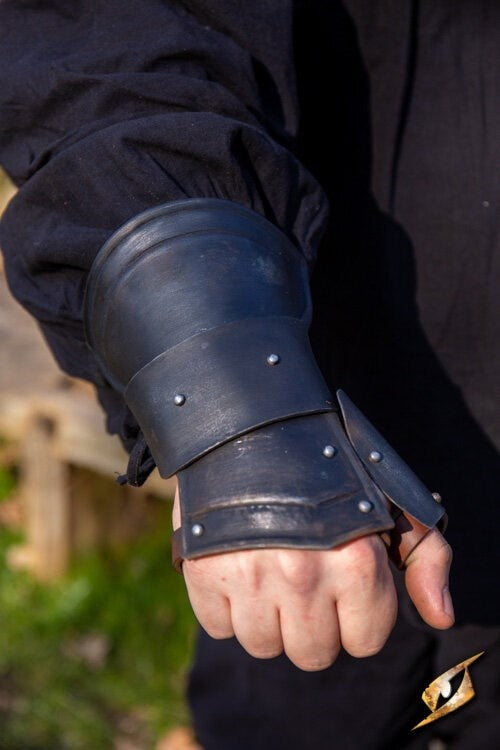 Demi-gauntlets Scout black, 1 mm
