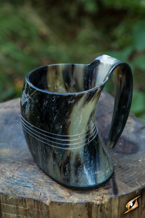 Bicchiere in corno Shetland, chiaro, 500–650 ml