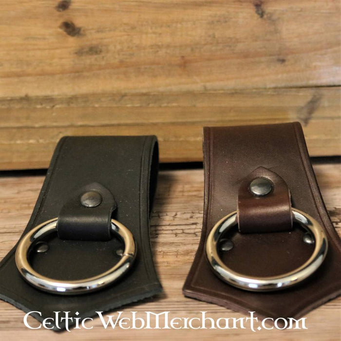 Re-enactment axe holder, brown