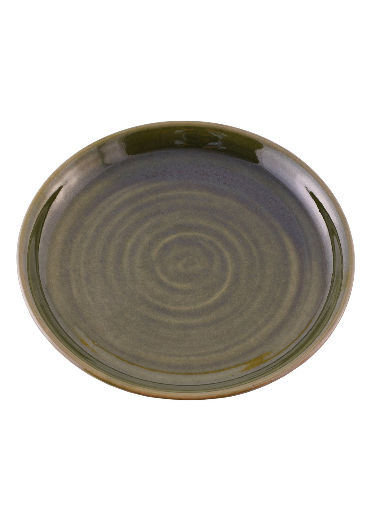 15th century plate, green