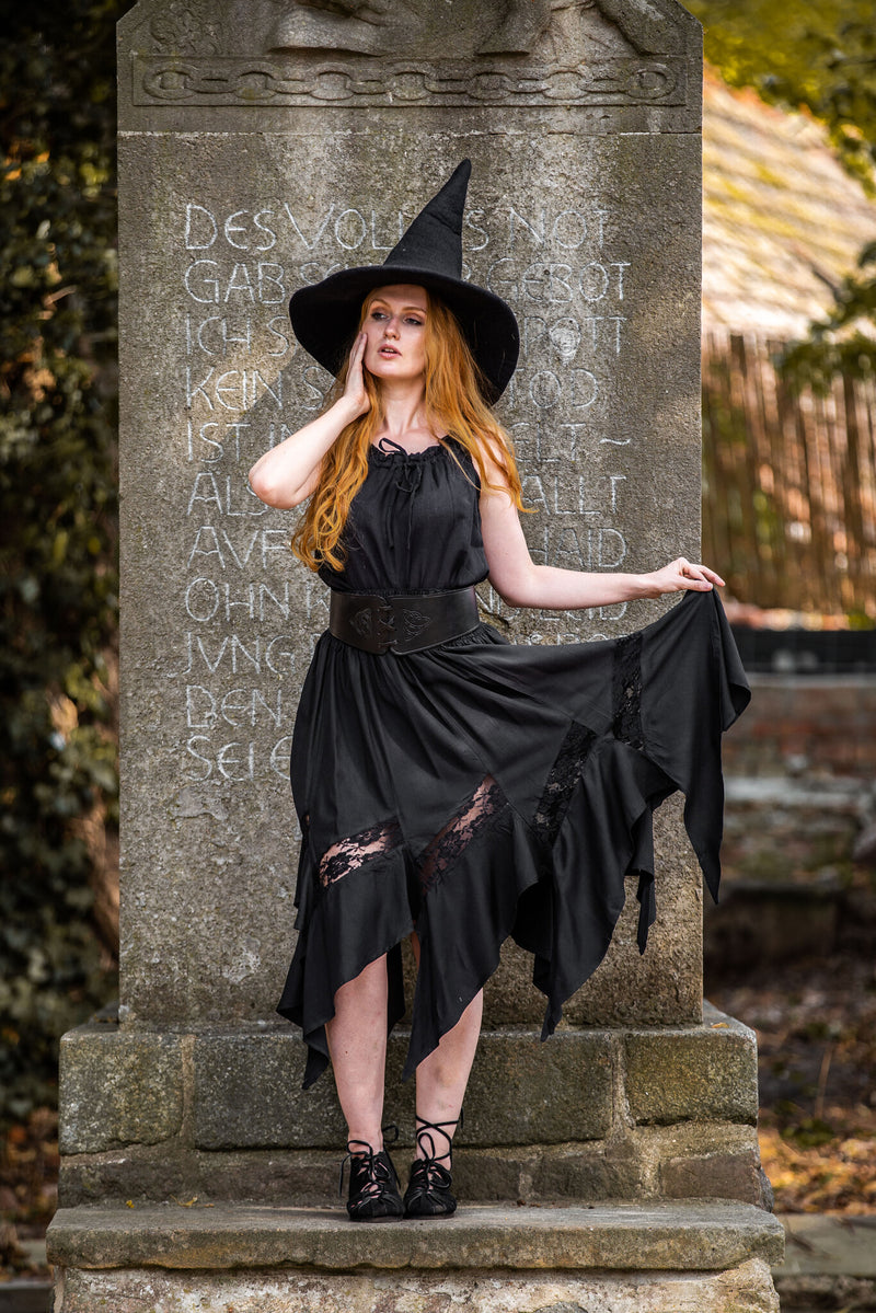Heksenrok Selena, zwart