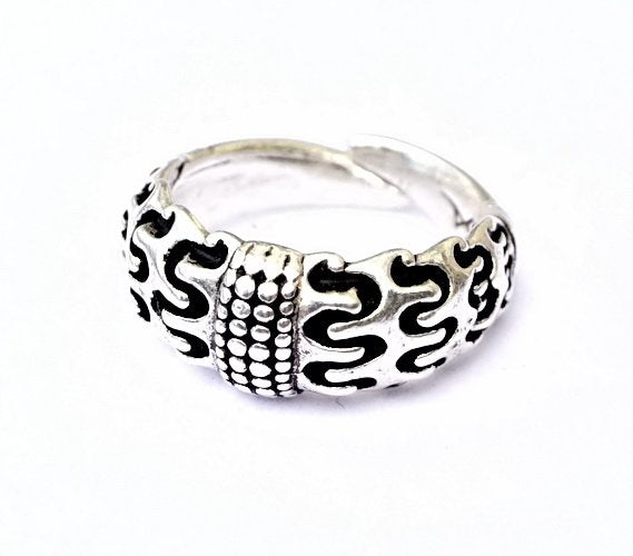 Viking ring Orupgaard, silvered bronze