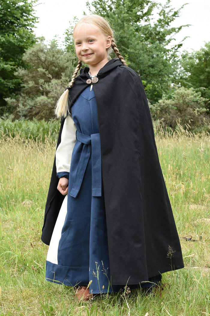 Kids cloak Arthur, black