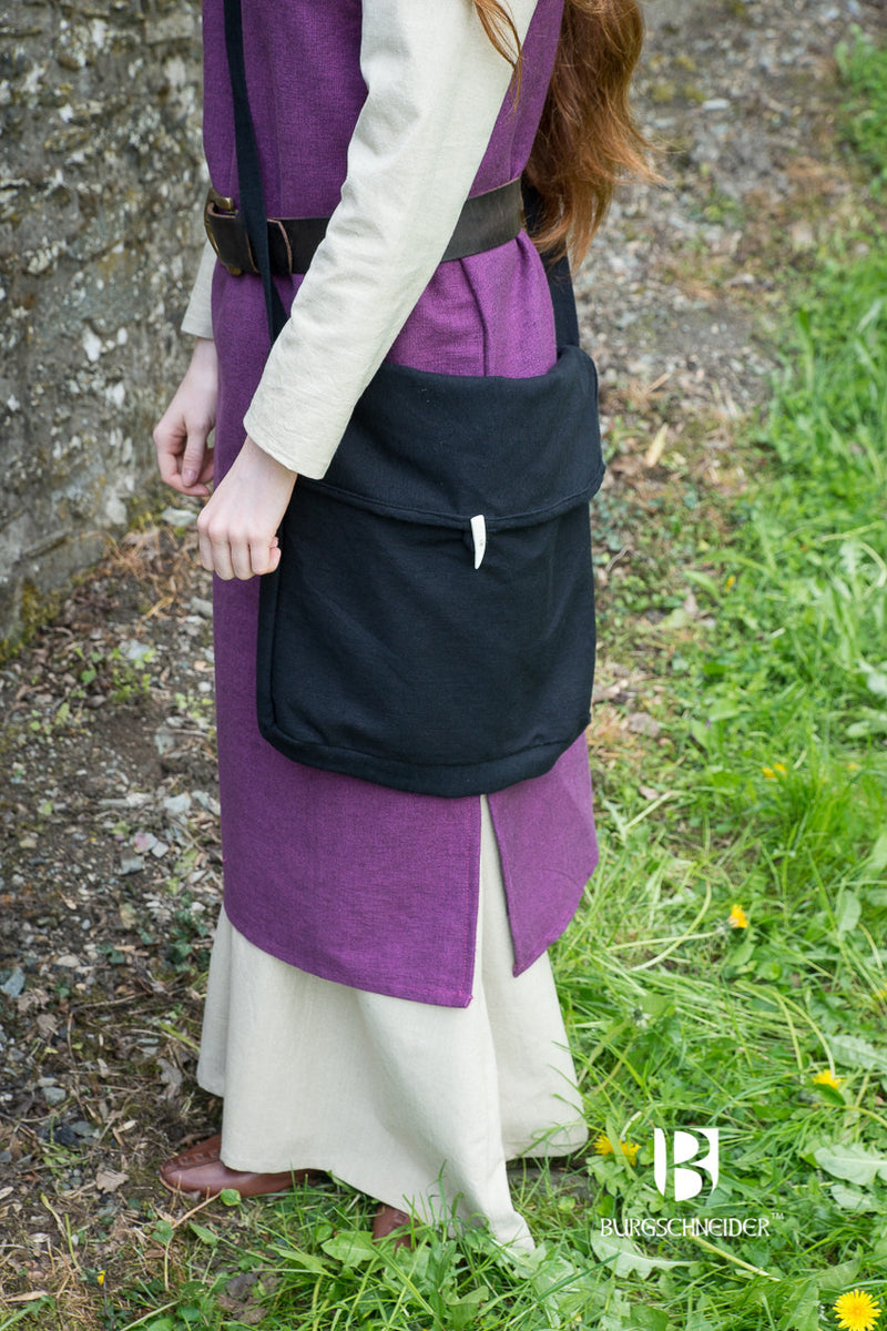 Medieval bag Ehwaz, black