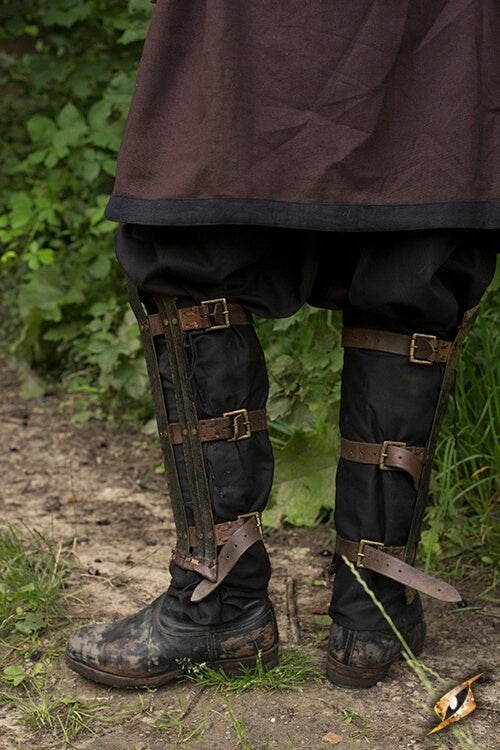 Viking greaves, bronzed, 1 mm