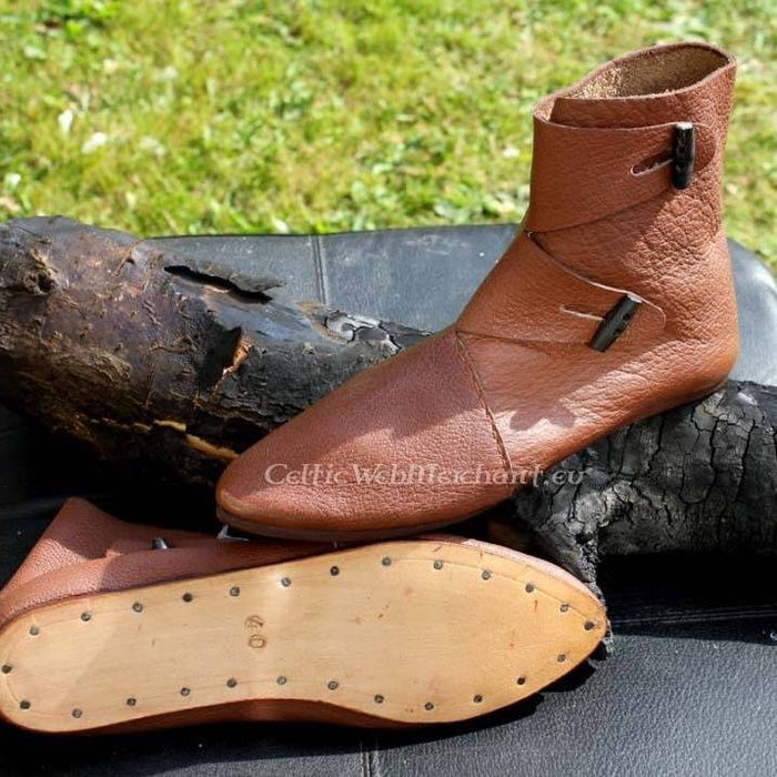 Viking shoes Jorvik, brown